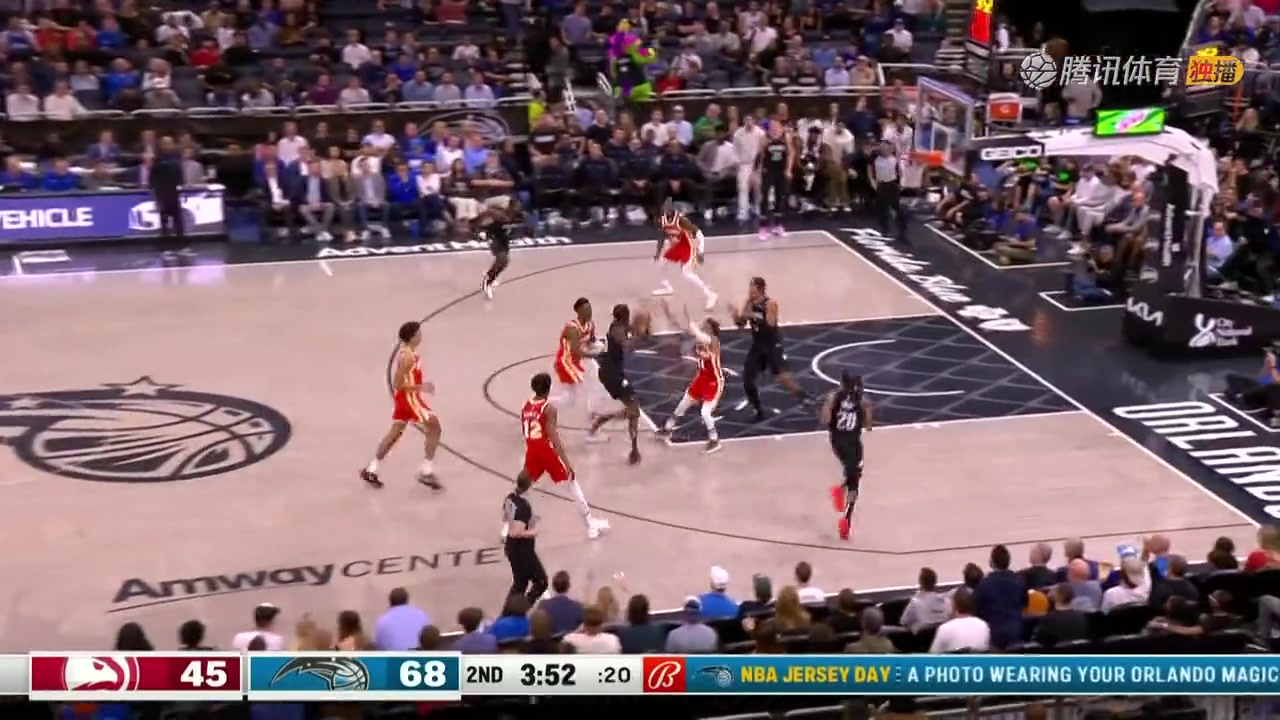 比文班亞馬如何？波爾-波爾持球一條龍反擊轉(zhuǎn)身過人暴扣